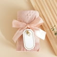 thumbnail image 1 of Set de regalo para dama de honor | Toalla de algodón con borlas y flecos | Elegante diseño tejido | Colores café, blanco y rosa | Práctico regalo para despedidas de soltera y ocasiones especiales, 1 of 5