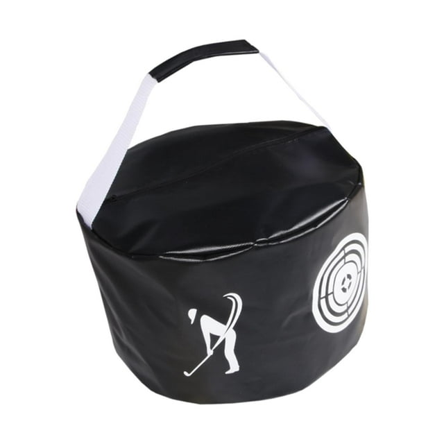 Golf Golf, Bolsa de Golf, Ligera, Impermeable, Portátil, Entrenador de Swing de Golf, Bolsa Smash de Golf para Ejercicio Deportivo Al Aire Libre Negro