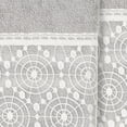 thumbnail image 2 of Linum Home Textiles 100% Turkish Cotton Arian 2PC Cream Lace Embellished Hand Towel Set, 2 of 2