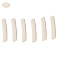 thumbnail image 2 of Electric Guitar Bone Nut Blank Unbleached Guitar Bridge Saddle Musical Instrument Accessory for Fenders 6pcs, 2 of 9