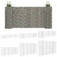 thumbnail image 6 of vidaXL Gabion Wall Gabion Retaining Wall Gabion Basket Cage Galvanized Steel, 6 of 7
