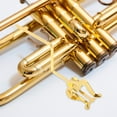 thumbnail image 4 of OULII Metal Saxophone Music Clip Golden Foldable Lightweight Sheet Holder for Marching Band Use, 4 of 8