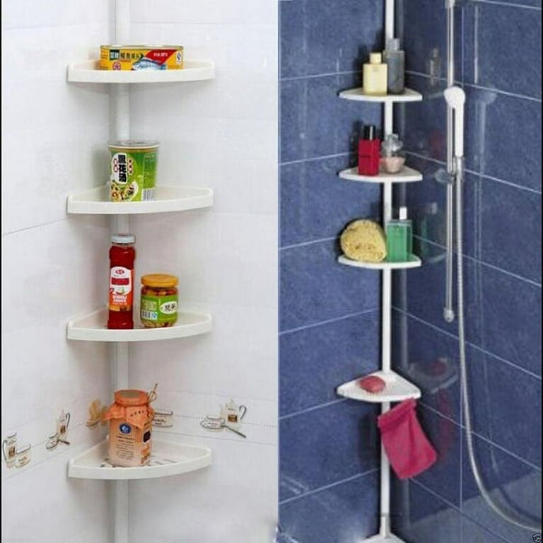 Bathroom Bathtub Shower Caddy Holder Corner Rack Shelf Organizer Accessory