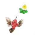 thumbnail image 4 of Palo eléctrico para burlas de gatos, divertido juguete interactivo con diseño de flores y pájaros, juguete eléctrico para gatos para interiores y exteriores, 4 of 5