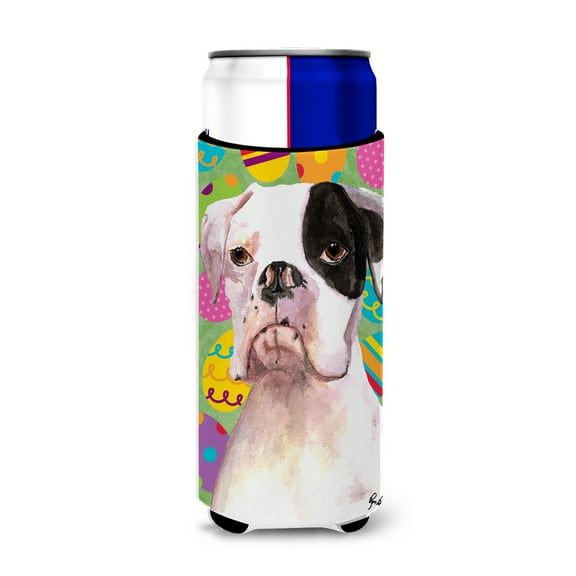 White Boxer Easter Eggs Ultra Hugger for slim cans