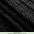 thumbnail image 5 of CHUN YI Stretch 2 Piece Houndstooth Sofa Slipcover Couch Cover,Black,Sofa, 5 of 6