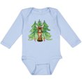 thumbnail image 3 of Inktastic Alaska Moose and Trees Boys or Girls Long Sleeve Baby Bodysuit, 3 of 5