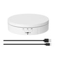 thumbnail image 1 of 145mm Electric Rotating Display Stand Mirror 360 Degree Turntable Jewelry Holder Battery For Photography Video Shooting Props ,Silent and Smooth Operation, 1 of 7