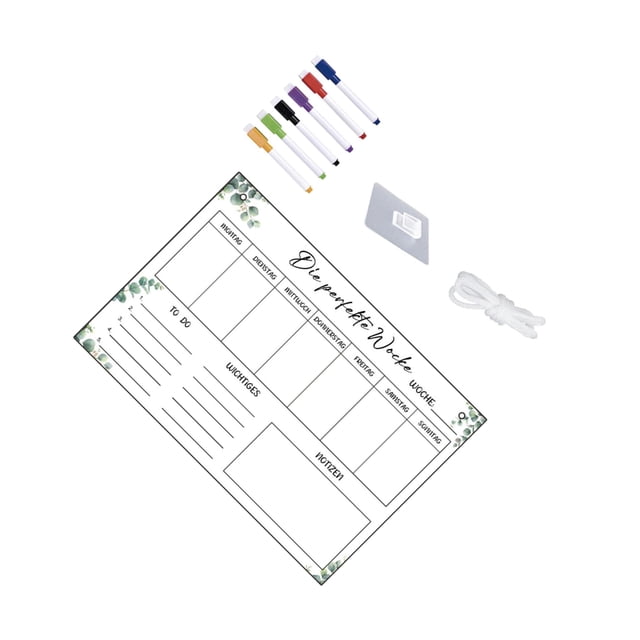 Langgg Board Calendar Sticker for style D Activities Important Dates Refrigerator Style B