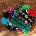 thumbnail image 3 of Moyic Gorro de Navidad LED que brilla intensamente Papá Noel * Gorras Gorro de fiesta Sombreros de punto con lámpara Kits de decoración para fiestas Deja que nieve, 3 of 6