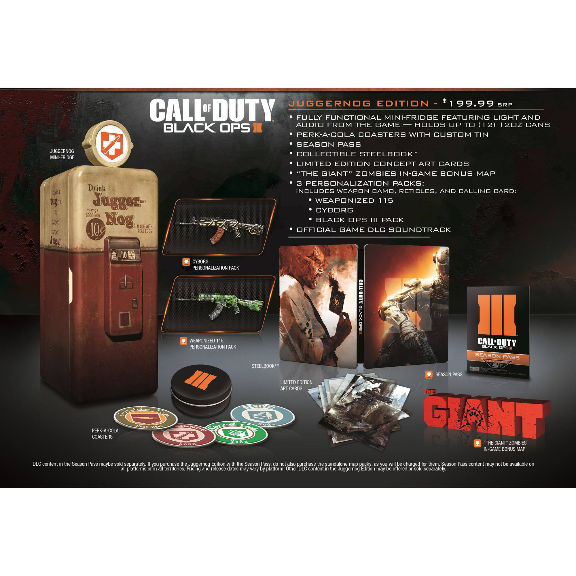 call of duty black ops iii juggernog edition (ps4) - walmart call of duty black ops iii juggernog edition (ps4) - walmart