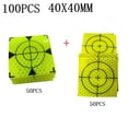 thumbnail image 1 of 100 x Total Station Reflector Aiming Target Sticker Measuring Phosphor 20-60mm, 1 of 5
