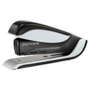 Stanley Bostitch Spring-Powered Premium Desktop Stapler, 25-Sheet Capacity, Black/Silver