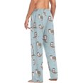 thumbnail image 6 of HPINK-T Men's Pajama Pants Super Soft Cute Sea Otters Sleep Lounge Pants Pjs Bottoms with Pockets, 6 of 7