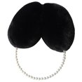 thumbnail image 4 of Winter Earmuff Soft Plush Solid Color Faux Pearl Fluffy Ear Muff Ear Warmer, 4 of 6