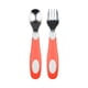 thumbnail image 2 of Juego de Cuchara y Tenedor Dr. Brown's Suave Coral 12m+, 2 of 3