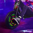 thumbnail image 4 of Razor RipRider 360 Lightshow – Trike with Rear Casters and with Motion-Activated Multi-Color Lights, 3 Wheeled Drifting Ride-On for Kids Ages 5 and Up, 4 of 11