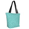 thumbnail image 2 of Fotbe Aquamarine Glitter1 Pattern Beach Tote,Shoulder Handbag,Spacious Tote Bag,Lightweight Travel Bag,Versatile Shopping Bag, 2 of 9