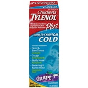 McNeil Tylenol Children's Multi-Symptom Cold, 4 oz