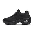 thumbnail image 2 of Tvtaop Women's Sneakers Casual Walking Shoes Breathable Cushion Sport Gym Workout Work Wedges Shoes, 2 of 8