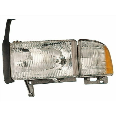 Headlight Front Lamp for 94-02 Dodge Ram Pickup (Non-Sport) Driver Left