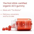 thumbnail image 4 of WellPath Pure ACV Apple Cider Vinegar Gummies with The Mother - USDA Organic Gummy - Vegan - ACV Gummies - 60 Ct, 4 of 5