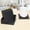 Black2, variant on Large Double Sided Leather Tray, Premium Insulated Coffee and Tea Tray for Business Office, Durable Leather Mats for Organizing Papers and Supplies