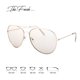 thumbnail image 3 of Gafas de sol The Fresh Classic con montura metálica Aviator XL de gran tamaño, 3 of 7