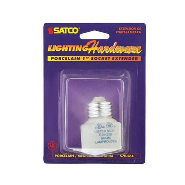 Satco 70564 1 in. Light Bulb Socket Extender