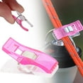 thumbnail image 2 of Buy 2 Get 1 Free! Sewing Clips 1 Pcs Quilting Clips Versatile Craft Clips for Quilting Fabric Binding Crocheting Kniting Etc. Color: Random Size: 27X15X10 Mm, A Plastic Clip, Pink, by Shiogb, 2 of 5