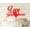 Glitter Red, variant on "Printtoo ""Love You more"" Cake Topper Heart Cake Topper Decoration Cake Topper Wedding Cake Topper"