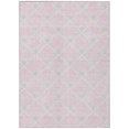 thumbnail image 2 of Addison Rugs Chantille Indoor/Outdoor Transitional Diamonds Pink Washable Rectangle Rug, 2'6" x 3'10", 2 of 6