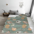 thumbnail image 5 of Fall Throw Blanket Fall Decor Autumn Pumpkin Leaves Flannel Fleece Blanket Gifts for Girls Boys Farmhouse Super Warm Soft Cozy Plush Lightweight Seasonal Bedding Blanket for Couch Kids Adult 60"X50", 5 of 7