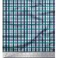 thumbnail image 1 of Soimoi Cotton Voile Fabric Window Pane Check Printed Fabric 1 Yard 56 Inch Wide, 1 of 3