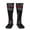 2 Black-2, variant on Women's Knee High Socks America Thin Red Firefighter Line Flag Outdoor Casual Tube Socks