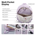 thumbnail image 4 of HuaAngel Water Resistant Backpack with Mulitiple Pockets for School Travel Outdoor College, Lightweight Daypack for Teens with Laptop Compartment, 4 of 7