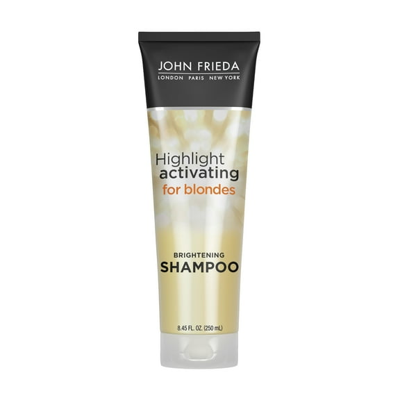 John Frieda Sheer Blonde Highlight ACtivating Brightening Shampoo for Blonde Hair, 8.45 oz