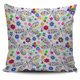 thumbnail image 1 of Funda de cojín con estampado de flores en color libélula, 1 of 5