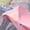 Pink, variant on Kids Chunky Mesh Sneakers Lightweight Breathable Athletic Shoes with Hook & Loop and Lace Up for Little Kid