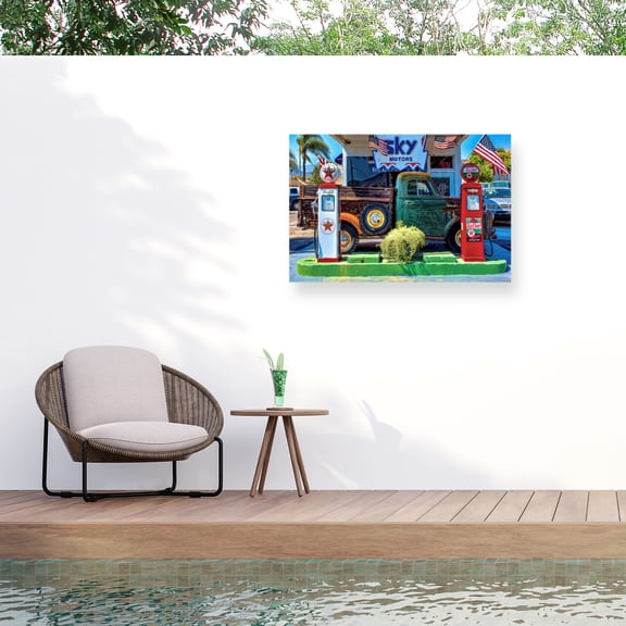 Martin Fine Photography 'Vintage Car 28' Outdoor All-Weather Wall Decor