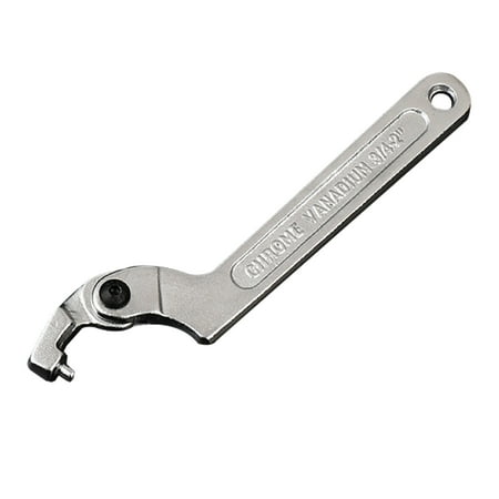 

19-51mm Adjustable Size Hand Tools Hook Wrench C Shaped For Nut Shock Absorber