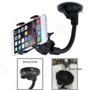 LINKPAL 360 Degree Car Windshield Mount Cradle Holder for Smartphone