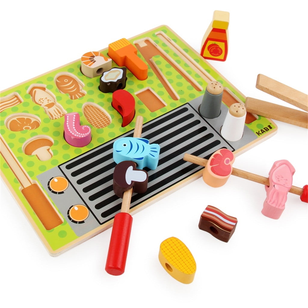 wooden food toys