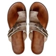 thumbnail image 1 of Zapatillas planas ortopédicas para corrección de juanetes, chanclas, sandalias con un dedo, zapatos, 1 of 5