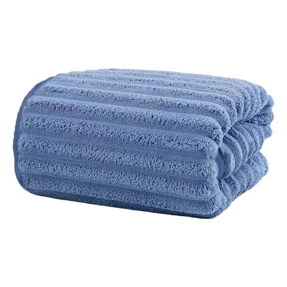Oversized Pool Towel, Soft Absorbent Large Summer Swimming Towel For Adults, Highly Absorbent Bathroom Towel (Blue)