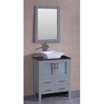 thumbnail image 1 of Mercury Import Group AGR130SQBG 30 in. Bosconi Single Vanity Set - Gray, 1 of 1