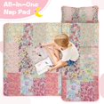 thumbnail image 4 of Pioneer Flower Floral Print Pattern Toddler Nap Mats for Kids Preschool,Sleeping Mat Bag or Kids,Toddler Sleeping Bag,Toddler Nap Mat or Daycare, 4 of 6