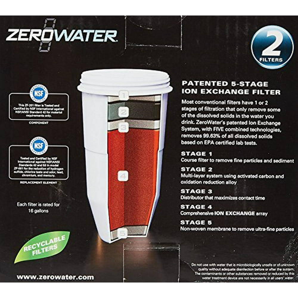 ZeroWater Replacement Filter 2pk