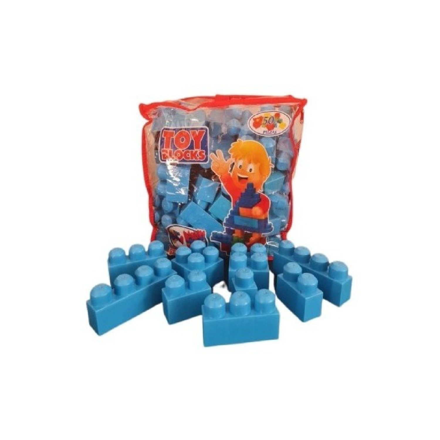 Bloques de construcción Mega Blocks Fab Chilena, 50 unidades, color ...