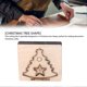 thumbnail image 4 of High quality Round bottom Christmas tree star hand cutting die leather cutting, 4 of 5